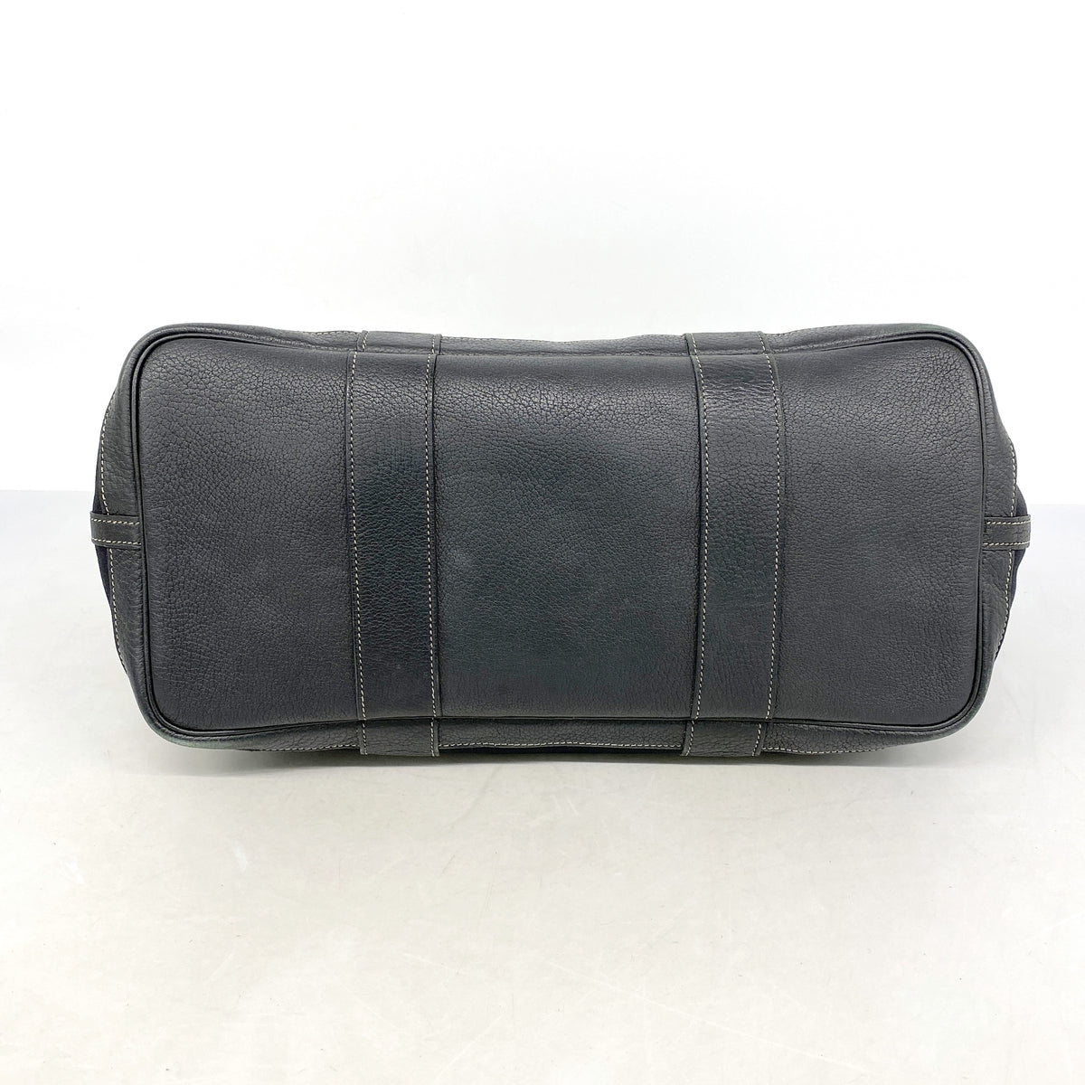 【6ib2743】エルメス トートバッグ ガーデンパーティPM トワルオフィシエ ブラック シルバー金具 □H刻印【中古】レディース