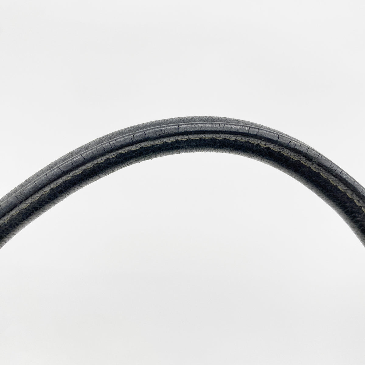 【6ib2743】エルメス トートバッグ ガーデンパーティPM トワルオフィシエ ブラック シルバー金具 □H刻印【中古】レディース