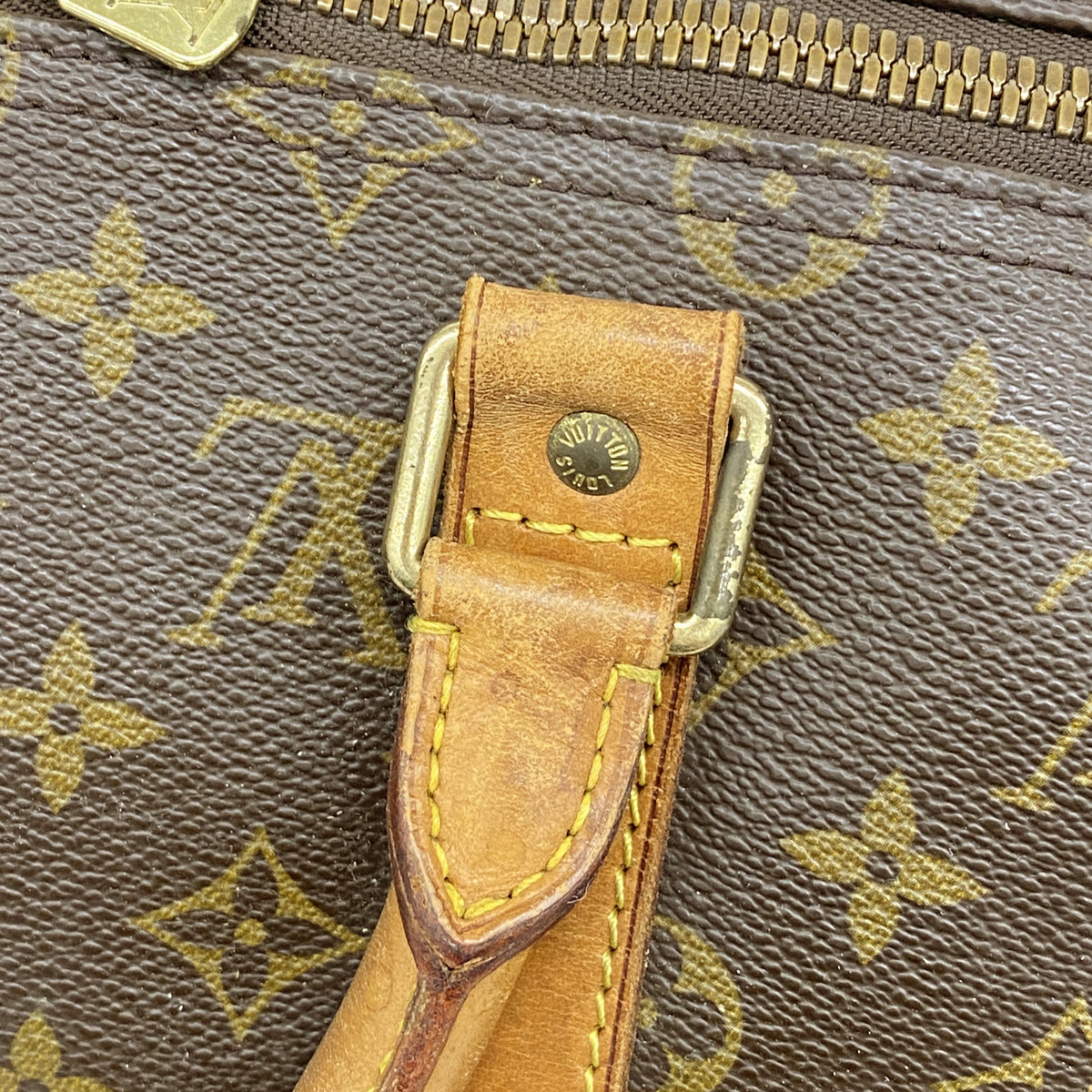 【6ib2746】ルイヴィトン ボストンバッグ モノグラム キーポル50 M41426 ブラウン【中古】メンズ レディース ユニセックス