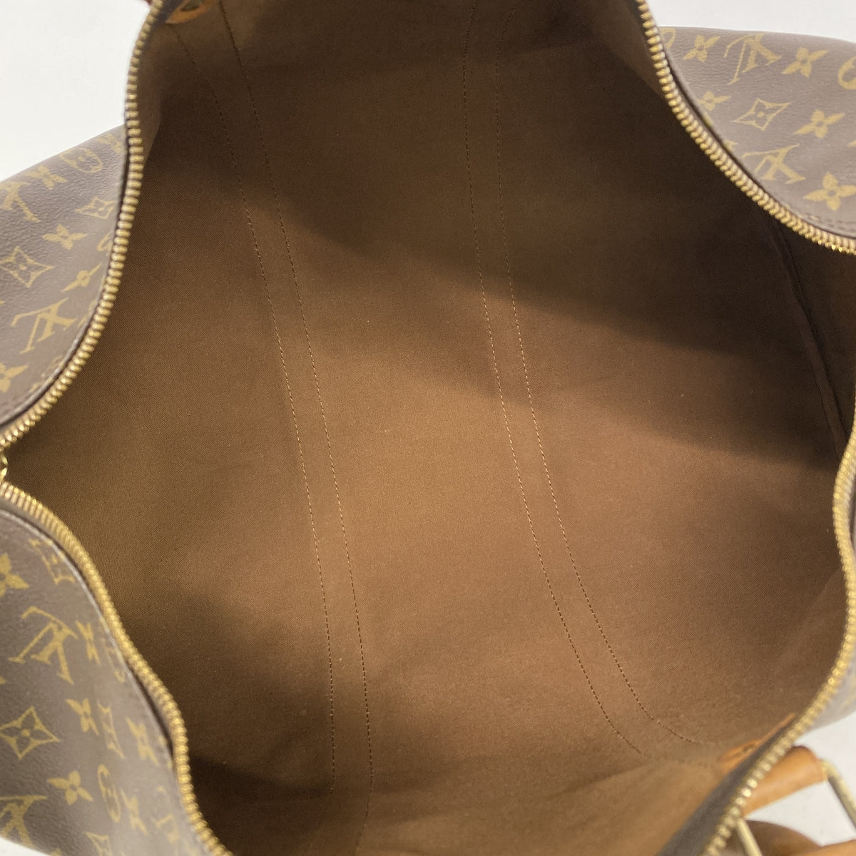 【6ib2746】ルイヴィトン ボストンバッグ モノグラム キーポル50 M41426 ブラウン【中古】メンズ レディース ユニセックス