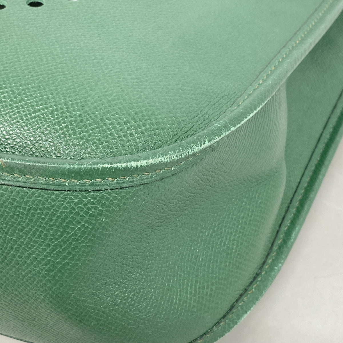 【6ib2753】エルメス ショルダーバッグ エヴリン1GM クシュベル バンブー ゴールド金具 〇V刻印【中古】レディース