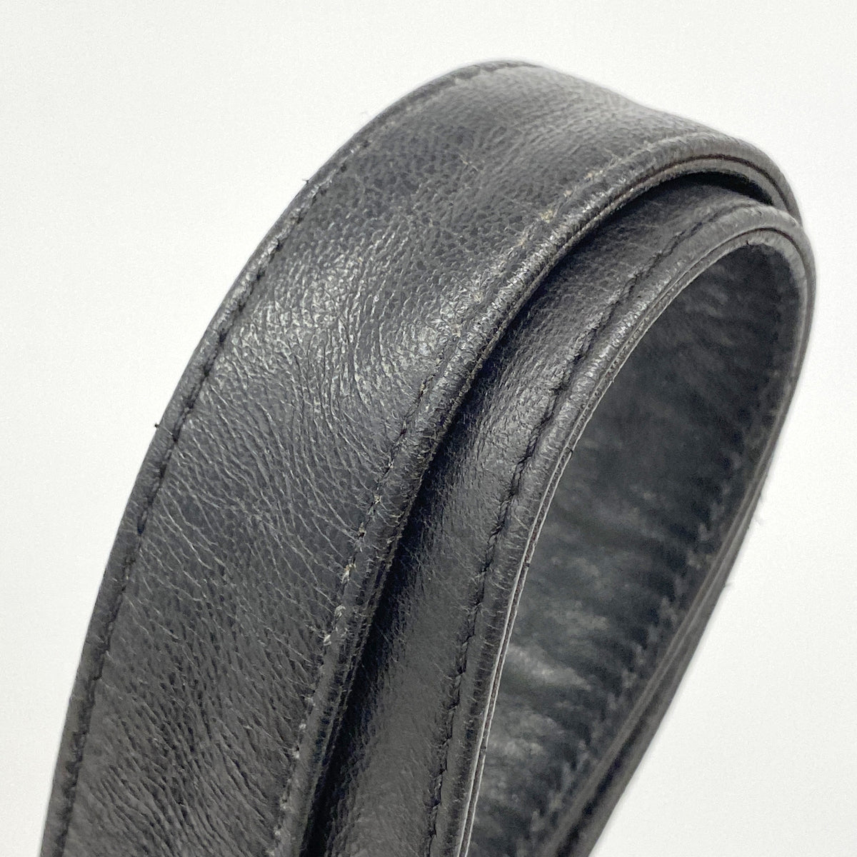 【6ib2754】シャネル チェーントート ラムスキン ブラック ゴールド金具【中古】レディース