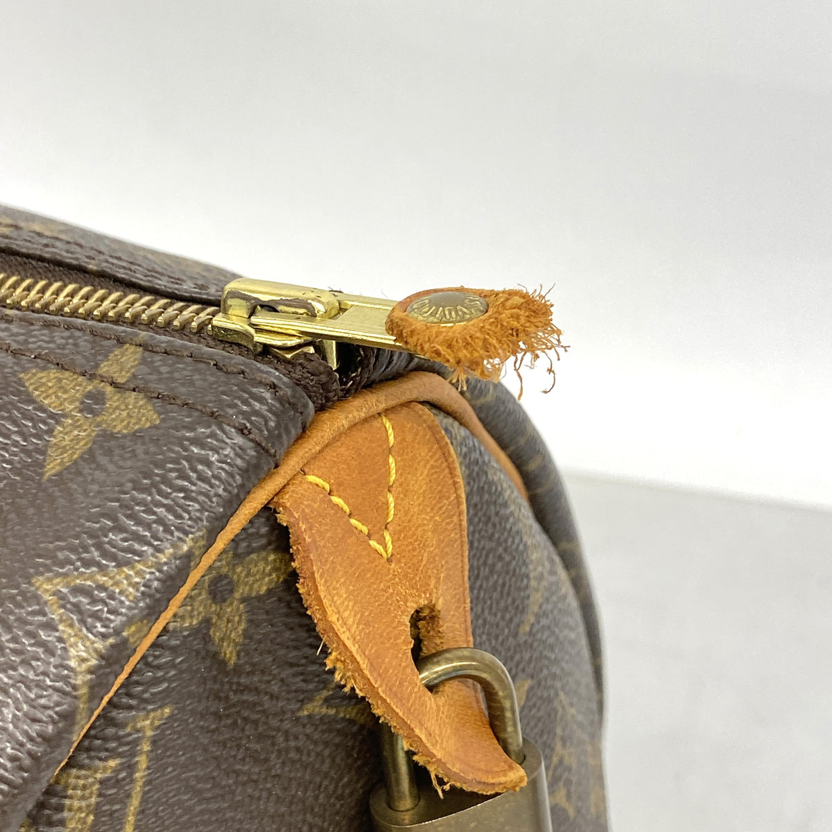 【6ib2756】ルイヴィトン ハンドバッグ モノグラム スピーディ40 M41106 ブラウン【中古】レディース