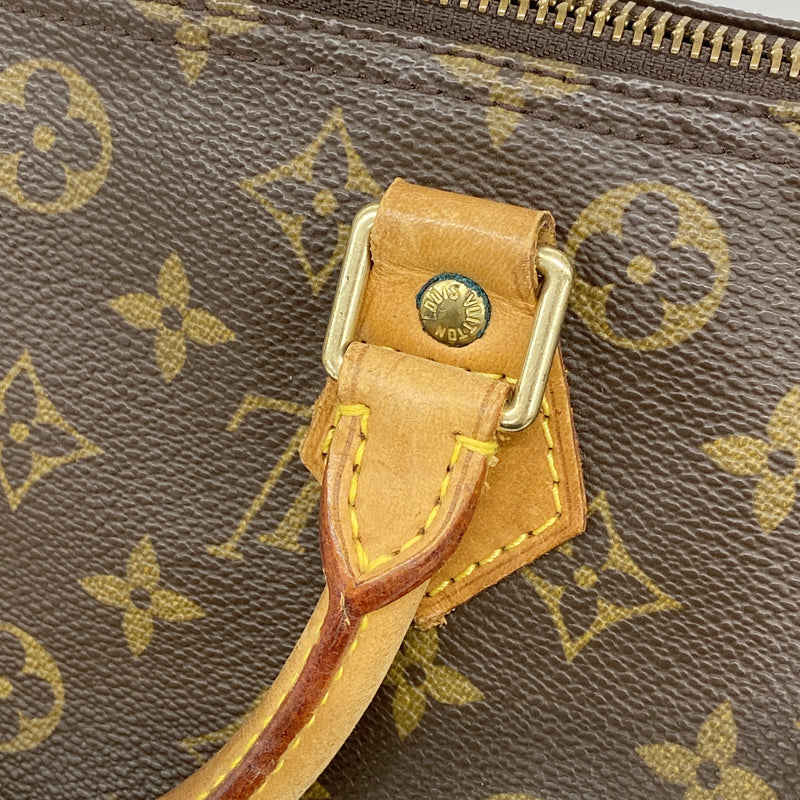 【6ib2757】ルイヴィトン ハンドバッグ モノグラム スピーディ30 M41108 ブラウン【中古】レディース