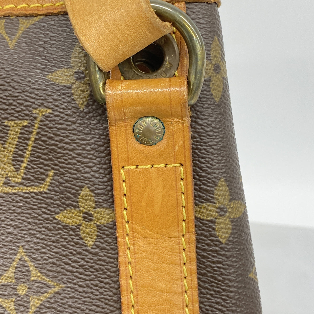 【6ib2758】ルイヴィトン ショルダーバッグ モノグラム プチノエ M42226 ブラウン【中古】レディース