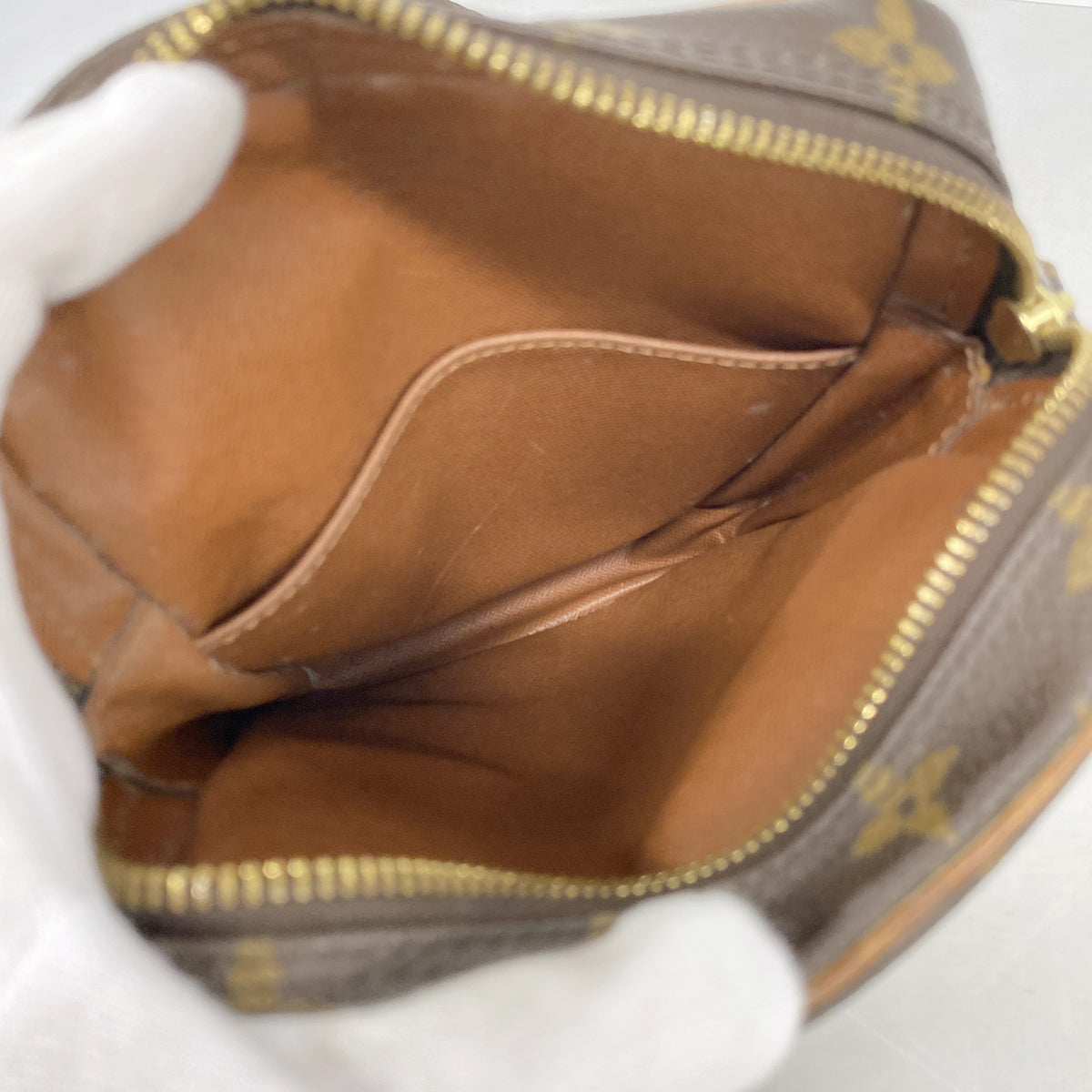 【6ib2760】ルイヴィトン ショルダーバッグ モノグラム ダヌーブ M45266 ブラウン【中古】