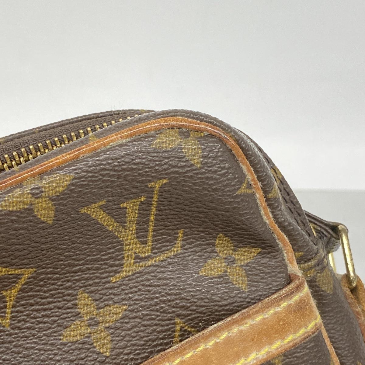 【6ib2760】ルイヴィトン ショルダーバッグ モノグラム ダヌーブ M45266 ブラウン【中古】