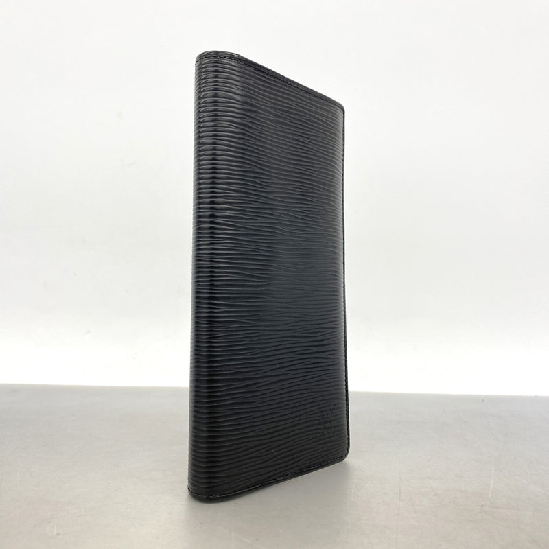 【6ib2762】ルイヴィトン 長財布 エピ ポルトフォイユブラザ M66542 ノワール【中古】メンズ