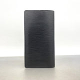 【6ib2762】ルイヴィトン 長財布 エピ ポルトフォイユブラザ M66542 ノワール【中古】メンズ