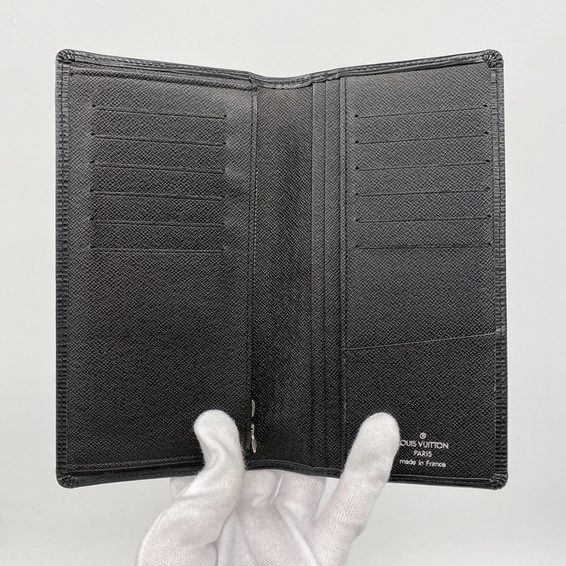 【6ib2762】ルイヴィトン 長財布 エピ ポルトフォイユブラザ M66542 ノワール【中古】メンズ
