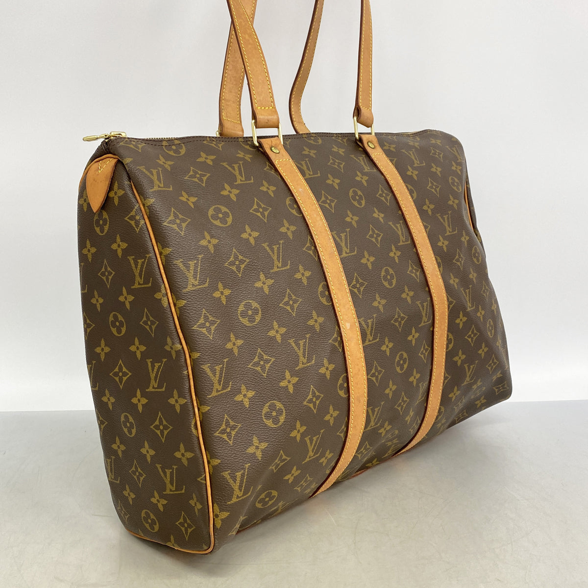 【6ib2766】ルイヴィトン ボストンバッグ モノグラム フラネリー45 M51115 ブラウン【中古】メンズ レディース ユニセックス
