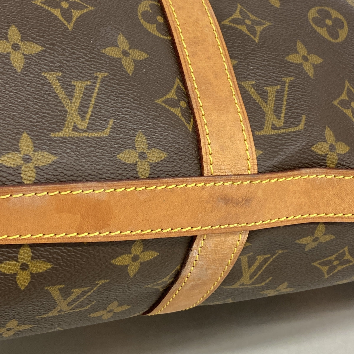 【6ib2766】ルイヴィトン ボストンバッグ モノグラム フラネリー45 M51115 ブラウン【中古】メンズ レディース ユニセックス