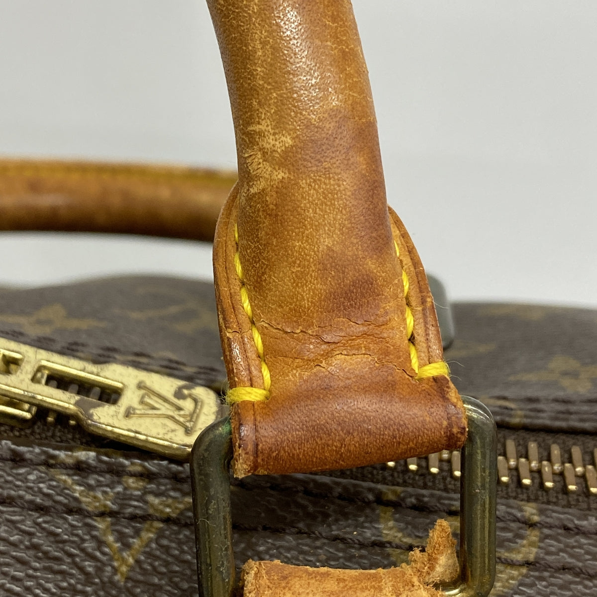 【6ib2768】ルイヴィトン ボストンバッグ モノグラム キーポル50 M41426 ブラウン【中古】メンズ レディース ユニセックス