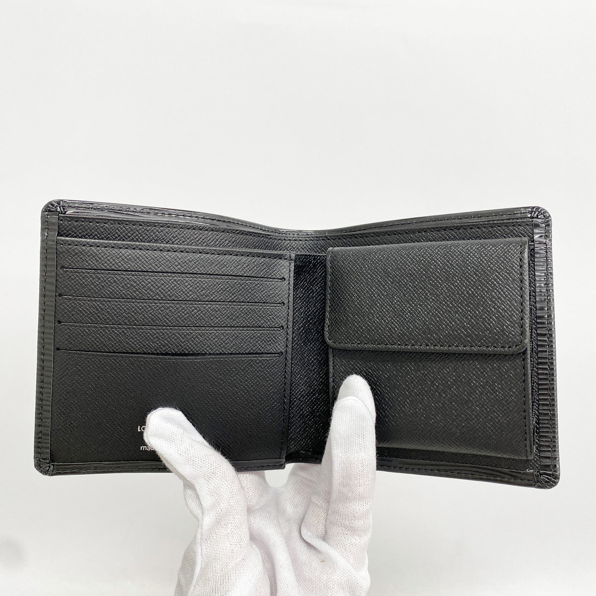 【6ib2770】ルイヴィトン 財布 エピ ポルトフォイユマルコ M63652 ノワール【中古】メンズ