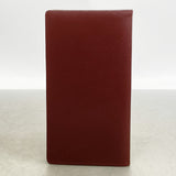 【6ib2772】カルティエ 手帳カバー マスト レザー ボルドー ゴールド金具【中古】メンズ レディース ユニセックス