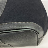 【6ib2775】エルメス トートバッグ ガーデンパーティPM トワルオフィシエ ブラック シルバー金具 □K刻印【中古】レディース