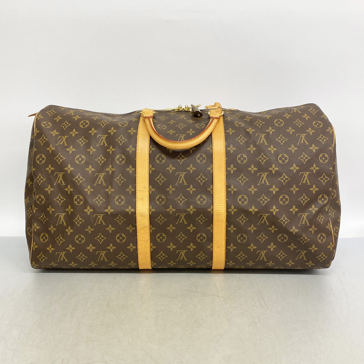 【6ib2776】ルイヴィトン ボストンバッグ モノグラム キーポル60 M41422 ブラウン【中古】メンズ レディース ユニセックス