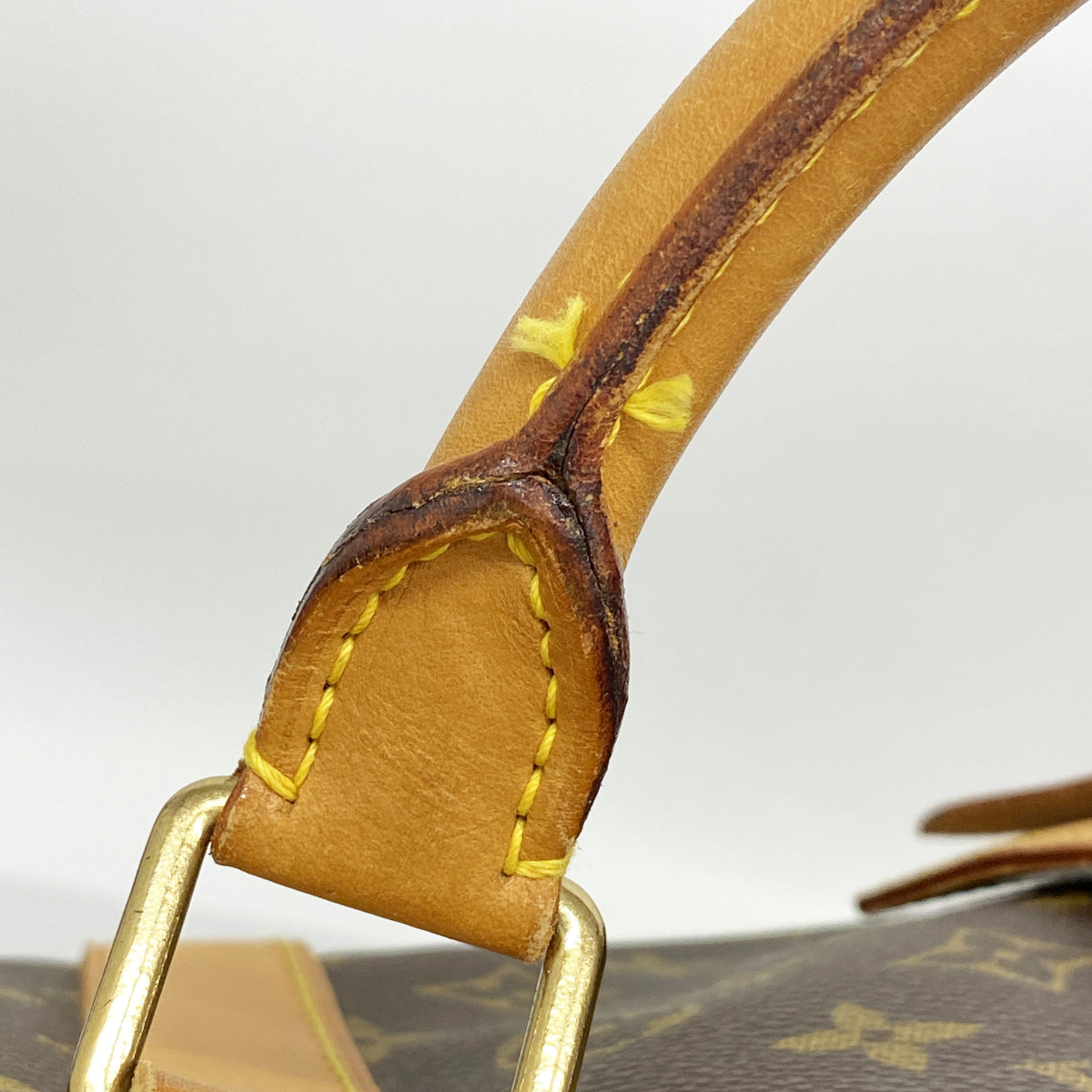 【6ib2777】ルイヴィトン ボストンバッグ モノグラム キーポルバンドリエール60 M41412 ブラウン【中古】メンズ レディース ユニセックス