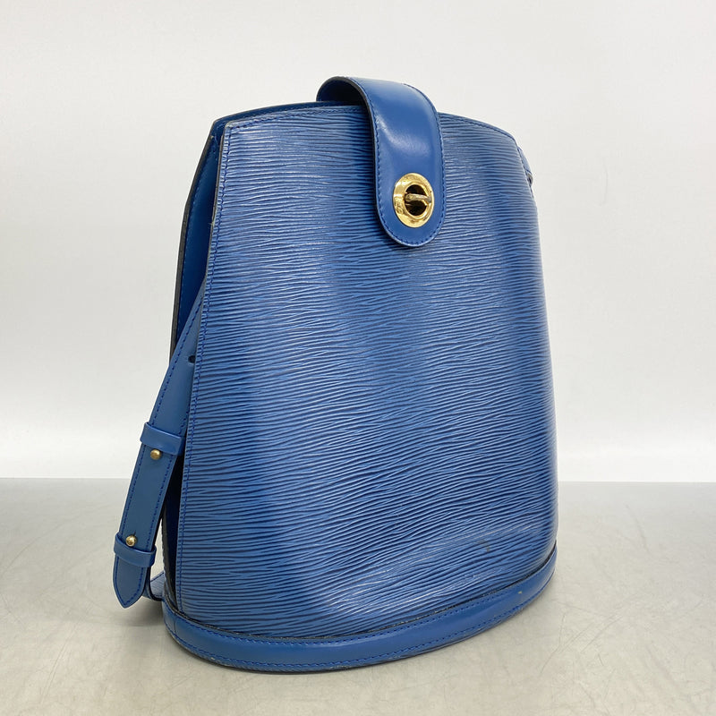 【6ib2779】ルイヴィトン ショルダーバッグ エピ クリュニー M52255 トレドブルー【中古】レディース