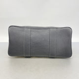 【6ib2784】エルメス トートバッグ ガーデンパーティPM トワルアッシュ ブラック シルバー金具 □L刻印【中古】レディース