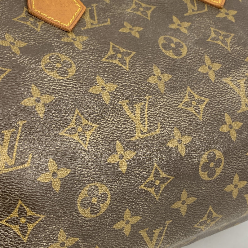 【6ib2788】ルイヴィトン ハンドバッグ モノグラム スピーディ30 M41108 ブラウン【中古】レディース