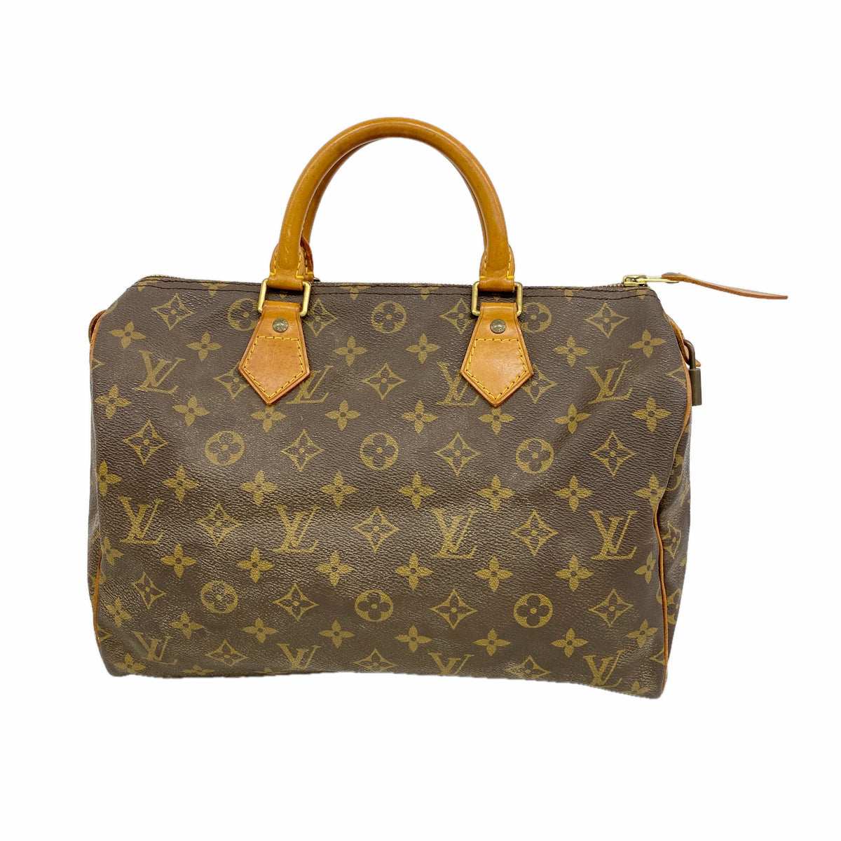 【6ib2788】ルイヴィトン ハンドバッグ モノグラム スピーディ30 M41108 ブラウン【中古】レディース