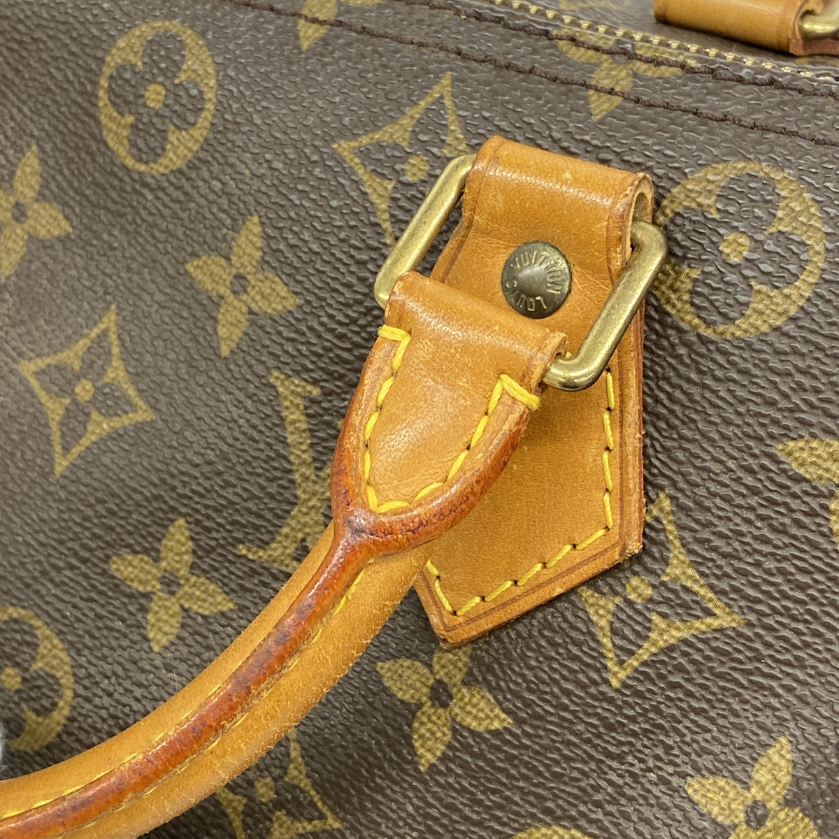 【6ib2788】ルイヴィトン ハンドバッグ モノグラム スピーディ30 M41108 ブラウン【中古】レディース