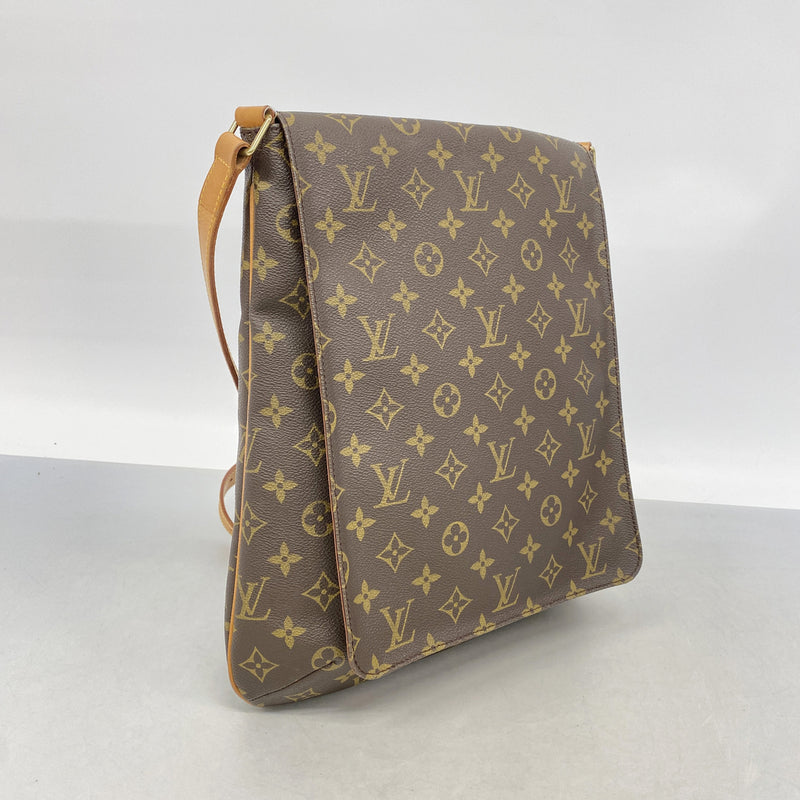 【6ib2789】ルイヴィトン ショルダーバッグ モノグラム ミュゼット M51256 ブラウン【中古】レディース