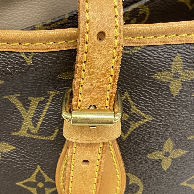【6ib2791】ルイヴィトン トートバッグ モノグラム バケットPM M42238 ブラウン【中古】レディース