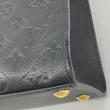 【6ib2793】ルイヴィトン ハンドバッグ モノグラム・アンプラント ポンヌフMM M41748 ノワール【中古】レディース