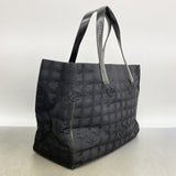 【6ib2794】シャネル トートバッグ ニュートラベル ナイロン ブラック ゴールド金具【中古】レディース