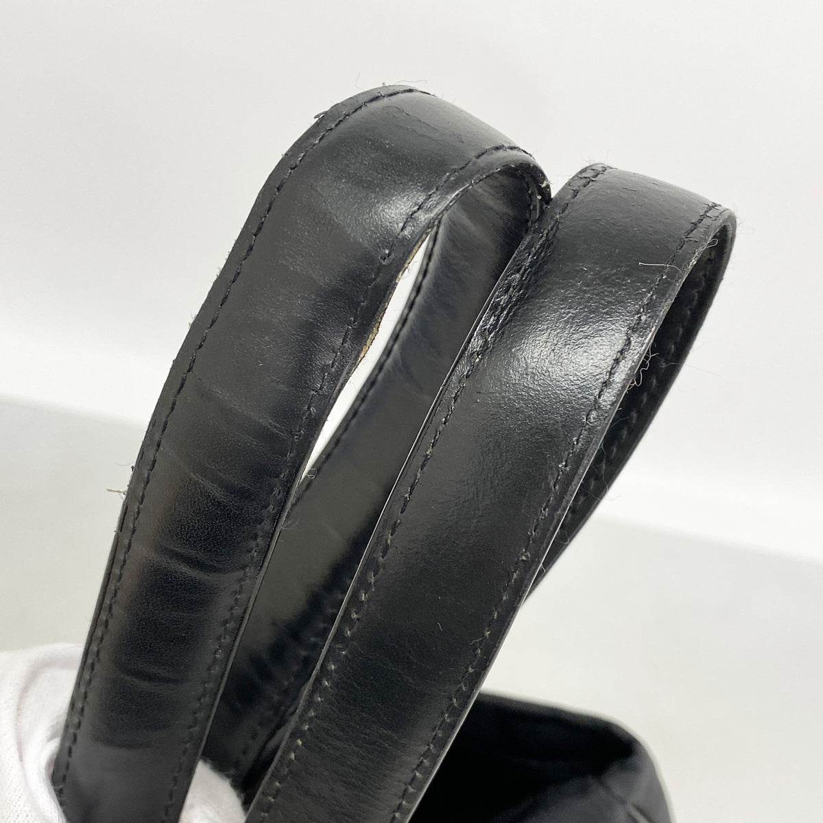 【6ib2794】シャネル トートバッグ ニュートラベル ナイロン ブラック ゴールド金具【中古】レディース