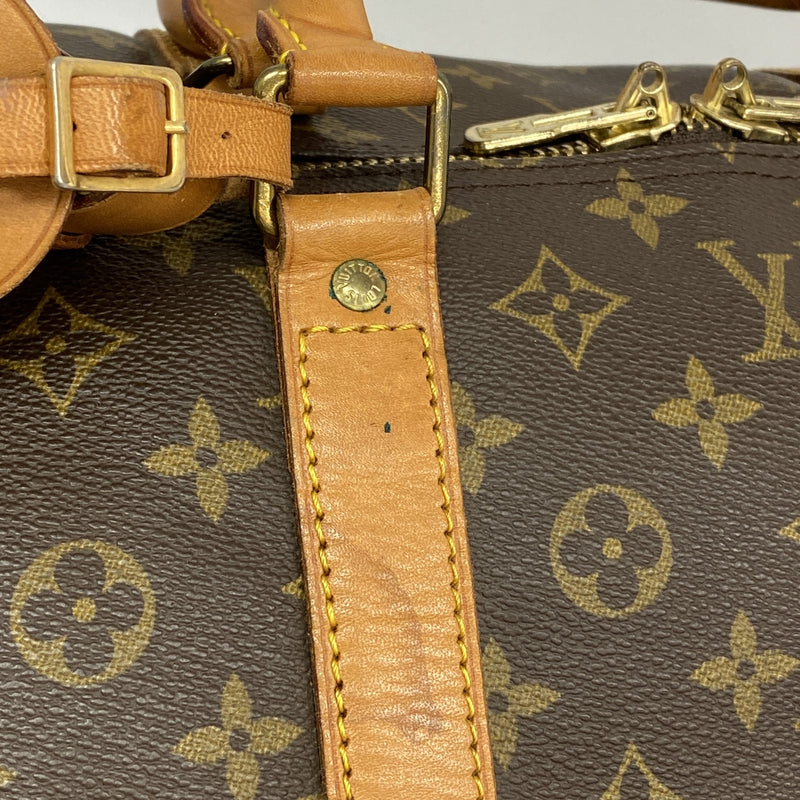 【6ib2798】ルイヴィトン ボストンバッグ モノグラム キーポルバンドリエール60 M41412 ブラウン【中古】メンズ レディース ユニセックス