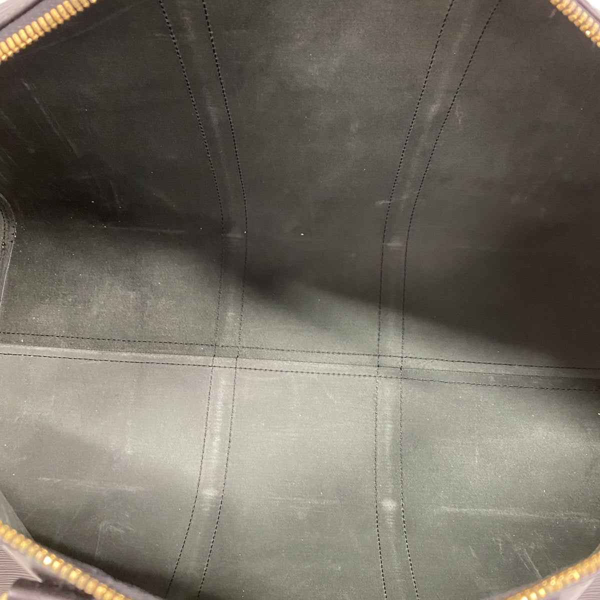 【6ib2804】ルイヴィトン ボストンバッグ エピ キーポル50 M42962 ノワール【中古】メンズ レディース ユニセックス