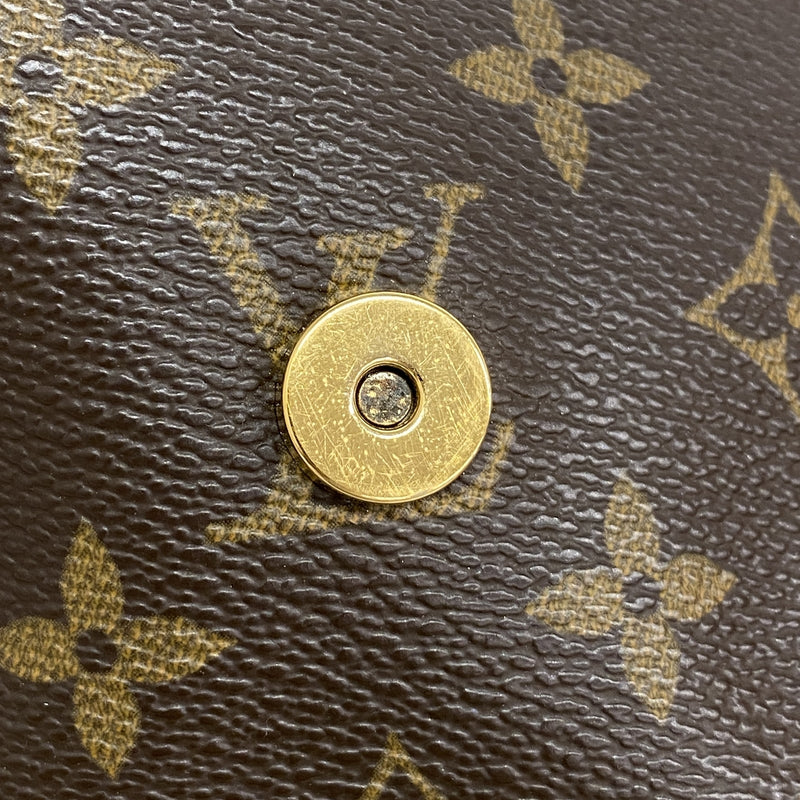 【6ib2808】ルイヴィトン ショルダーバッグ モノグラム ポシェットツインGM M51852 ブラウン【中古】レディース