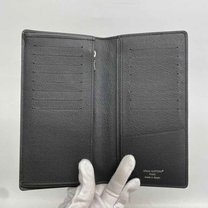 【6ib2809】ルイヴィトン 長財布 モノグラム・エクリプス ポルトフォイユブラザ M61697 ブラック【中古】メンズ