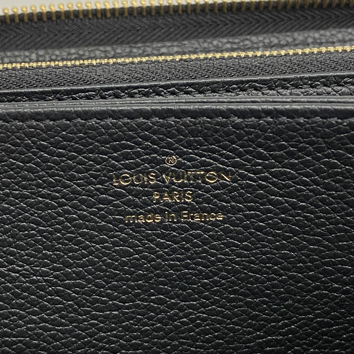 【6ib2811】ルイヴィトン 長財布 モノグラム・アンプラント バイカラー ジッピーウォレット M80481 ブラック ベージュ【中古】レディース