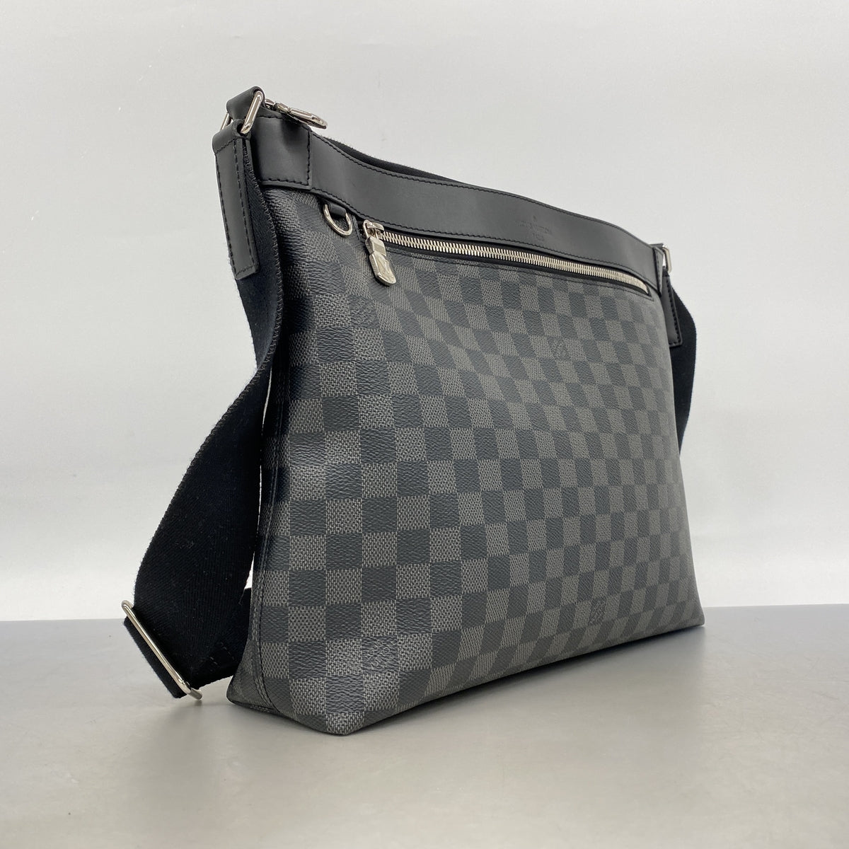 【6ib2821】ルイヴィトン ショルダーバッグ ダミエ・グラフィット ミックMM NM N40004 ブラック グレー【中古】メンズ