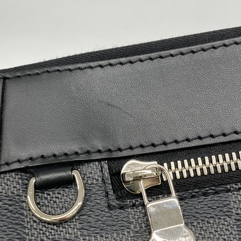 【6ib2821】ルイヴィトン ショルダーバッグ ダミエ・グラフィット ミックMM NM N40004 ブラック グレー【中古】メンズ