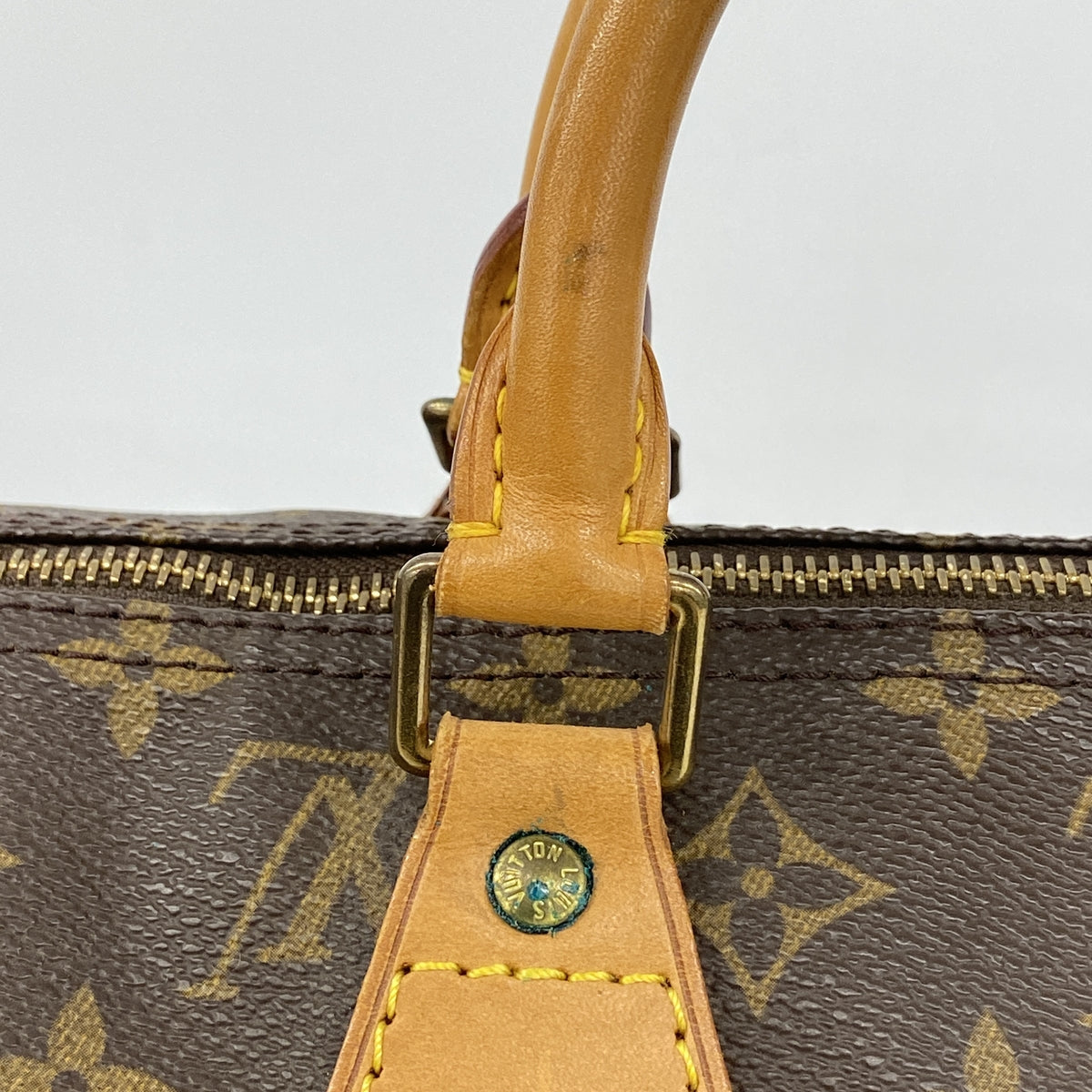 【6ib2822】ルイヴィトン ハンドバッグ モノグラム スピーディ40 M41106 ブラウン【中古】レディース