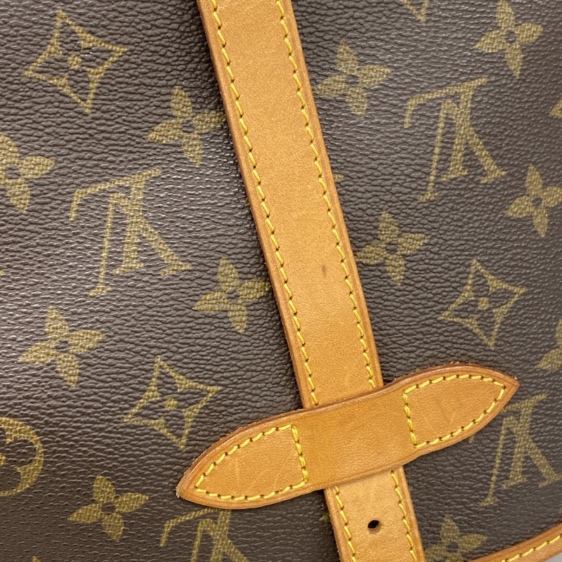 【6ib2823】ルイヴィトン ショルダーバッグ モノグラム ソミュール30 M42256 ブラウン【中古】レディース