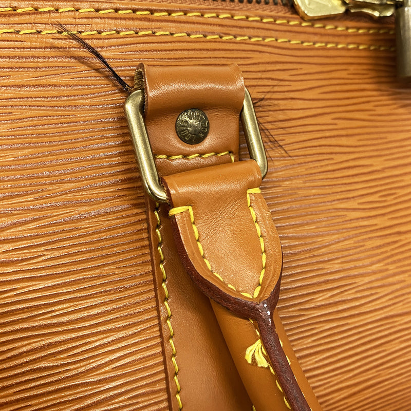 【6ib2826】ルイヴィトン ボストンバッグ エピ キーポル55 M42958 ジパングゴールド【中古】メンズ レディース ユニセックス