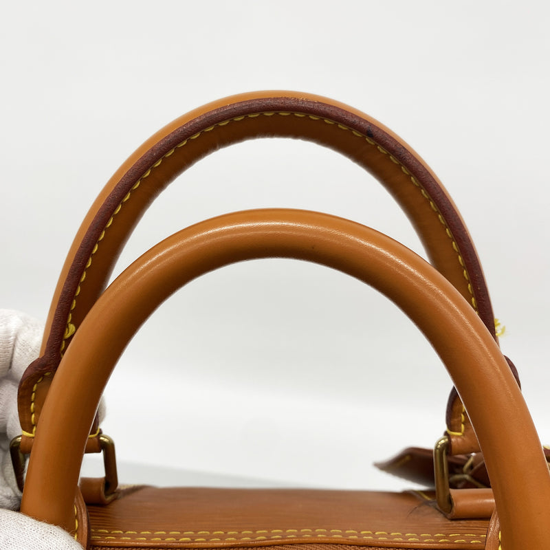 【6ib2826】ルイヴィトン ボストンバッグ エピ キーポル55 M42958 ジパングゴールド【中古】メンズ レディース ユニセックス