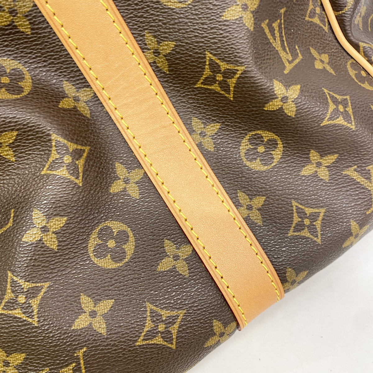 【6ib2827】ルイヴィトン ボストンバッグ モノグラム キーポルバンドリエール55 M41414 ブラウン【中古】メンズ レディース ユニセックス