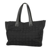 【6ib2830】シャネル トートバッグ ニュートラベル ナイロン ブラック ゴールド金具【中古】レディース