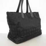【6ib2830】シャネル トートバッグ ニュートラベル ナイロン ブラック ゴールド金具【中古】レディース