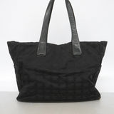 【6ib2830】シャネル トートバッグ ニュートラベル ナイロン ブラック ゴールド金具【中古】レディース