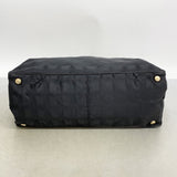 【6ib2842】シャネル トートバッグ ニュートラベル ナイロン ブラック シャンパンゴールド金具【中古】レディース