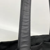 【6ib2842】シャネル トートバッグ ニュートラベル ナイロン ブラック シャンパンゴールド金具【中古】レディース