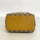 【6ib2845】グッチ トートバッグ GGキャンバス 002 1099 キャンバス ブラウン ベージュ ゴールド金具【中古】レディース